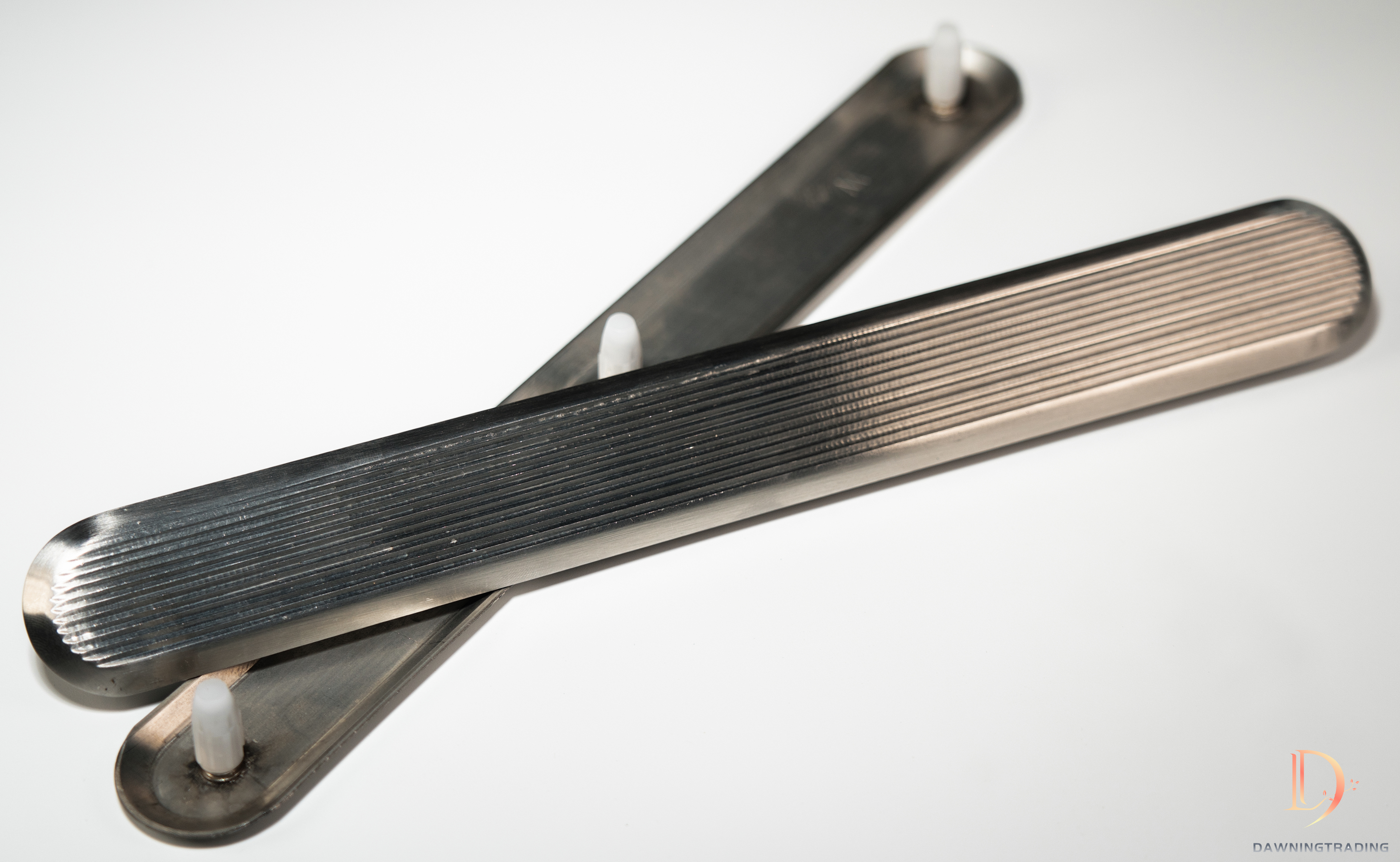Tactile Indicator Single Studs - Directional - Stripe - 316 Marine Grade Stainless Steel 